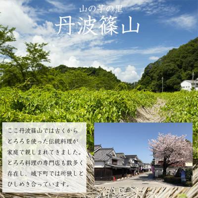 ふるさと納税 丹波篠山市 生とろろ・味とろろ詰め合わせ(冷凍) |  | 01
