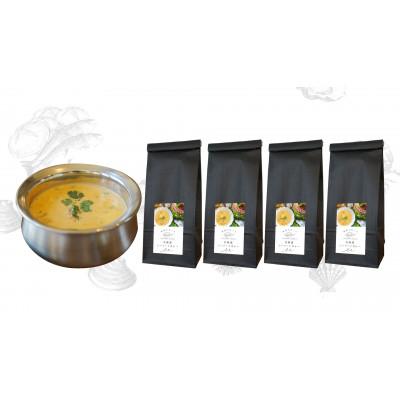 ふるさと納税 室蘭市 漁師がいちから作った北海道シーフードカレー 4パック