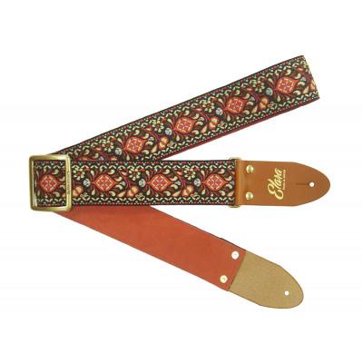 ふるさと納税 郡上市 [ギターストラップ]Elara Straps Peacock Queue Majolica OR