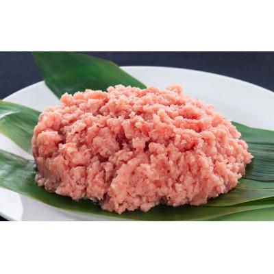 ふるさと納税 いわき市 福島丸の粗挽きまぐろたたき 500g×1パック