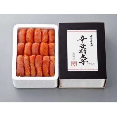 ふるさと納税 遠賀町 博多の味本舗の辛子明太子 500g[無着色](遠賀町)