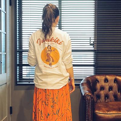 ふるさと納税 いわき市 IWAKIKI ロングスリーブTシャツ L