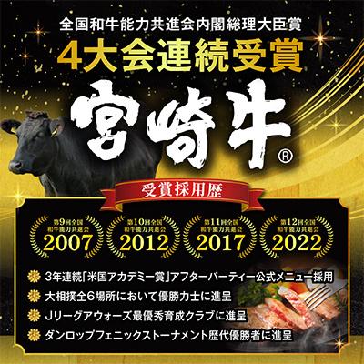 ふるさと納税 宮崎市 宮崎牛ロースステーキ 250g×2枚 計500g |  | 02