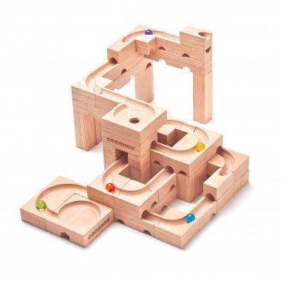 ふるさと納税 東大阪市 積み上げるビー玉転がしcoconos3[グッド・トイ2021受賞]ココノス