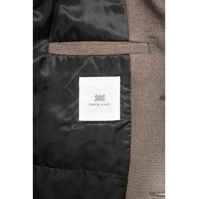 ふるさと納税 青森市 [KAPOK KNOT] チェスターコート UNISEX キャメル Mサイズ　1着の画像