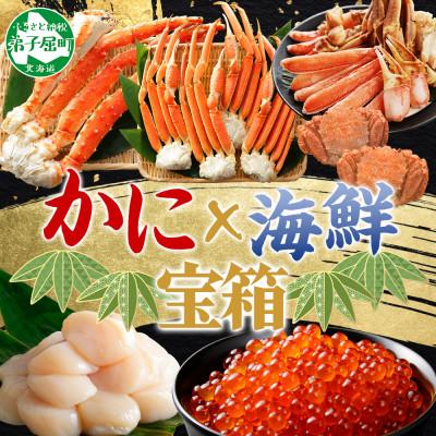 ふるさと納税 弟子屈町 カニ海鮮宝箱 タラバ ズワイ しゃぶ 毛蟹 ホタテ いくら 3144