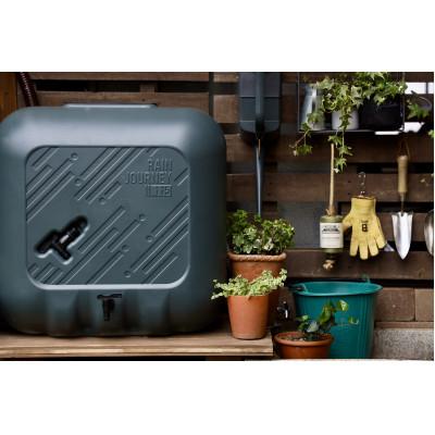 ふるさと納税 高浜町 雨水タンク RainJourney 115リットル ダーク