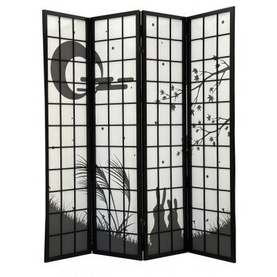 ふるさと納税 瀬戸市 お月見うさぎ衝立(高さ180cm)