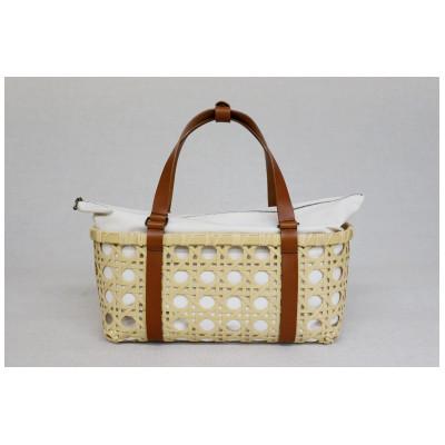 ふるさと納税 別府市 八つ目かごバッグ