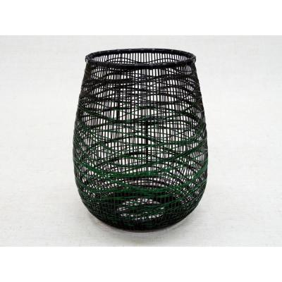 ふるさと納税 別府市 竹のオブジェ(緑)[1点物] 森上 仁 作