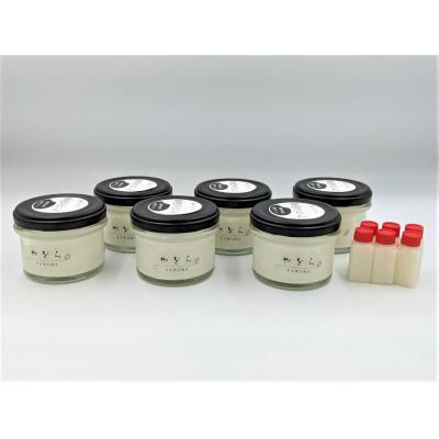 ふるさと納税 大仙市 雪国ぷりん6個セット[糀シロップ] 砂糖・保存料不使用の糀のプリン