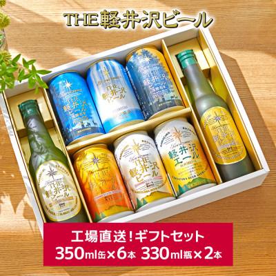 ふるさと納税 長野県 贈り物におすすめ　THE軽井沢ビール　工場直送　8種飲み比べギフトセット(瓶・缶)G-RI | 
