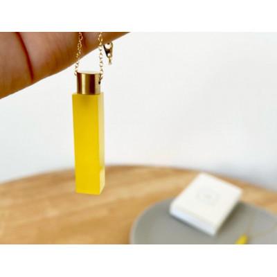 ふるさと納税 鯖江市 防災・防犯用笛『effe 〜bottle prism〜』 イエロー(5)