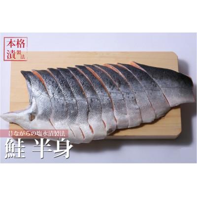 ふるさと納税 茂原市 銀鮭 定塩 姿切身(半身/約1kg)
