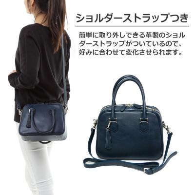 ふるさと納税 高松市 オリーブレザー2WAYミニボストンバッグ　　　color:キャメルの画像