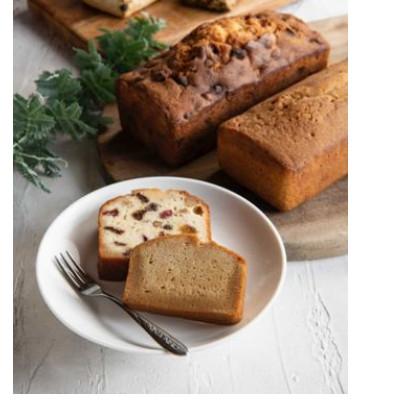 ふるさと納税 中津市 発酵バター仕込みのブランデーケーキとラム酒フルーツケーキ2本セット