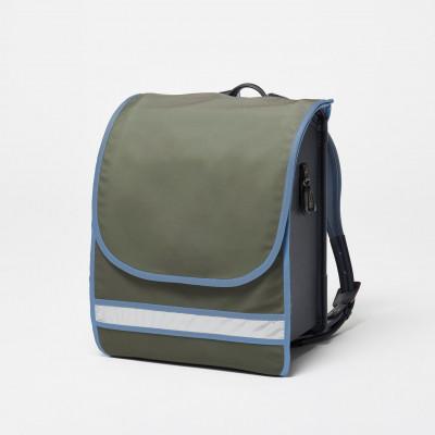 ふるさと納税 足利市 PETIT PSYCHEのランドセルカバーbasic カーキ×オリエントブルー | 