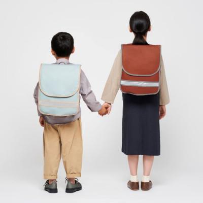 ふるさと納税 足利市 PETIT PSYCHEのランドセルカバーbasic カーキ×オリエントブルー |  | 01