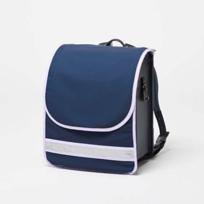 ふるさと納税 足利市 PETIT PSYCHEのランドセルカバーbasic ネイビー×パープル | 