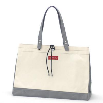 ふるさと納税 山陽小野田市 たっぷりトート グレー