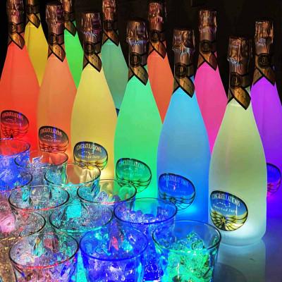 ふるさと納税 別府市 光るスパークリングワインBigDipperルミナス12本リモコン4個&amp;光るグラスBacada!12個