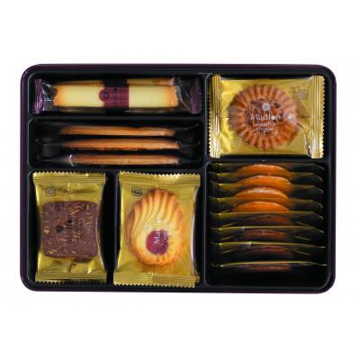 ふるさと納税 韮崎市 アソーテッドクッキー28枚入×2缶