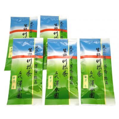 ふるさと納税 川根本町 生粋川根茶(13)澤本園の「翆香」100g袋×5本