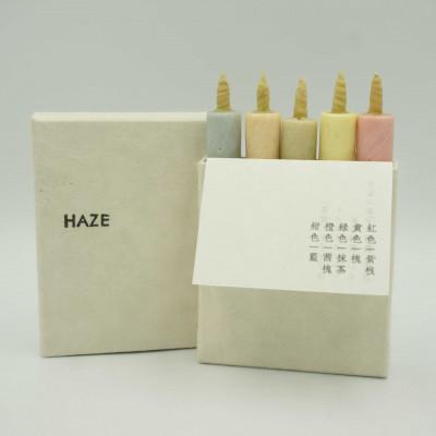 ふるさと納税 川越市 和蝋燭 草木色5本