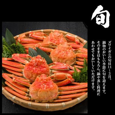 ふるさと納税 白老町 訳あり　ズワイガニ 姿 ボイル済み 冷凍 1尾セット 約800g BM022 |  | 03