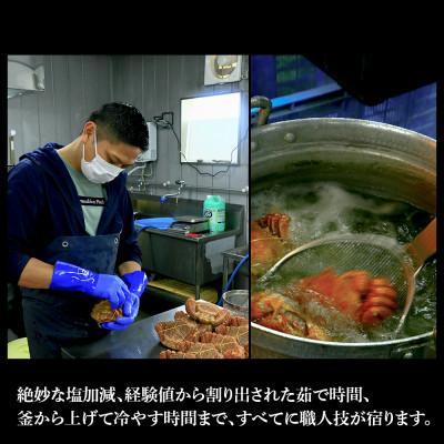 ふるさと納税 白老町 毛蟹 沸騰させる済み 凝結 5尾仕かける 約3.3kg BM041