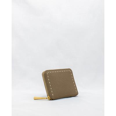 ふるさと納税 東大阪市 [OAK] 本革ラウンドファスナー二つ折り財布 BONNY (ボニー)