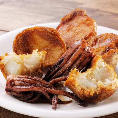 ふるさと納税 せたな町 じゃがいか 5パックセット 北海道産じゃがいも 北海道産するめいか