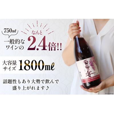 ふるさと納税 韮崎市 一升瓶 葡萄の宴 赤ワイン×3本 白ワイン×3本 飲み比べ6本セット (1800ml×6本) |  | 01
