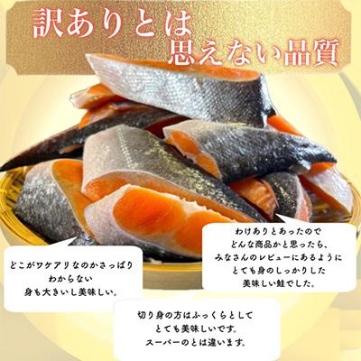 ふるさと納税 いすみ市 【訳あり】人気の海鮮お礼品 チリ産 定塩 塩銀鮭切り落とし(端材)約3kg |  | 02