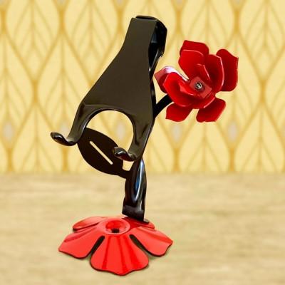 ふるさと納税 藤岡市 スマホスタンド薔薇