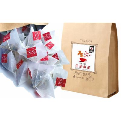 ふるさと納税 坂東市 濃い 生姜紅茶 100 ティーバッグ 国産原料100% 無添加・無糖・無香料
