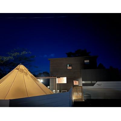 ふるさと納税 朝来市 SUGOMoRIリゾート生野高原グランピング[TentKoti Kobaco1]1泊2日(6名様迄)