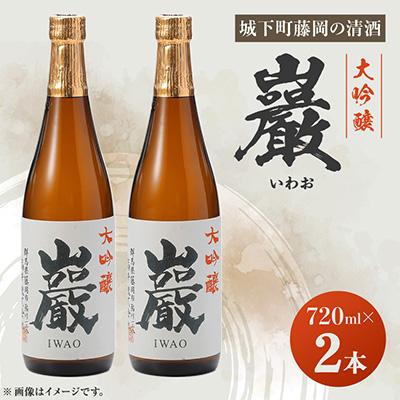 ふるさと納税 藤岡市 巌(いわお)「大吟醸」720ml×2本 | 