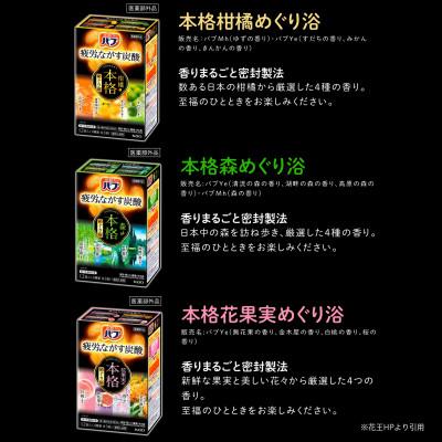 ふるさと納税 酒田市 花王のバブ　12錠6種詰合せ　各12錠入×6箱 |  | 02