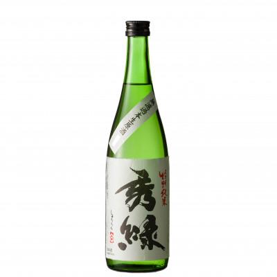 ふるさと納税 坂東市 坂東の米で醸す日本酒 秀緑「特別純米」無濾過生原酒720ml×1本