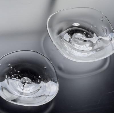 ふるさと納税 坂東市 ゆらぎの皿 大と小のセット