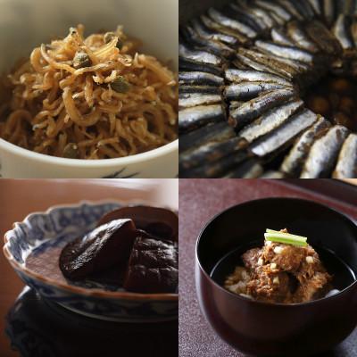 ふるさと納税 京丹後市 紫野和久傳の【和煮4種詰め合わせ】_1