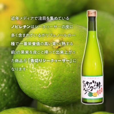 ふるさと納税 豊見城市 沖縄県産青切りシークヮーサー500ml×3本セット