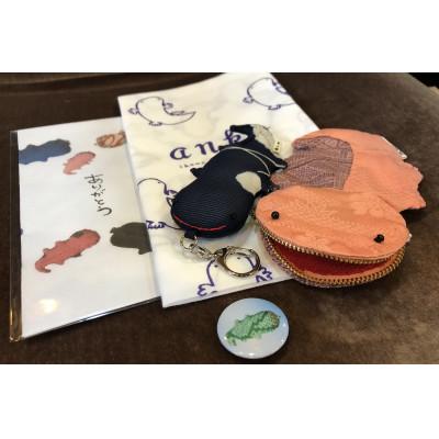 ふるさと納税 朝来市 生野の可愛いあんこう(オオサンショウウオ)グッズ Aセット