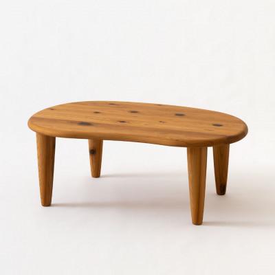 ふるさと納税 黒滝村 [飛騨の家具]杉座 フロアテーブル(豆型)ZS125TJ