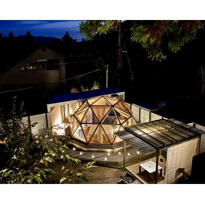 ふるさと納税 朝来市 SUGOMoRIリゾート生野高原のグランピング[Dome Koti 501]1泊2日(2名様)