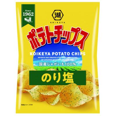 ふるさと納税 加須市 湖池屋のポテトチップス のり塩 60g×12袋