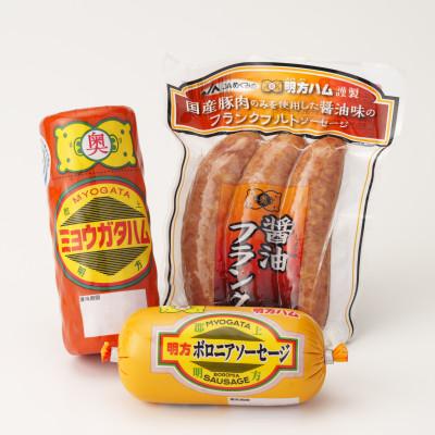 ふるさと納税 美濃市 明方ハム Aセット