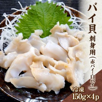 ふるさと納税 香美町 バイ貝 刺身用 冷凍 兵庫県香住産 約600g(令和6年9月中旬以降お届け)
