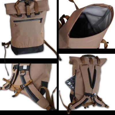 ふるさと納税 鎌倉市 【鎌倉天幕】× AS2OV 2Way・透湿防水Cordura ロールパック 20L KTM-ASRSの画像